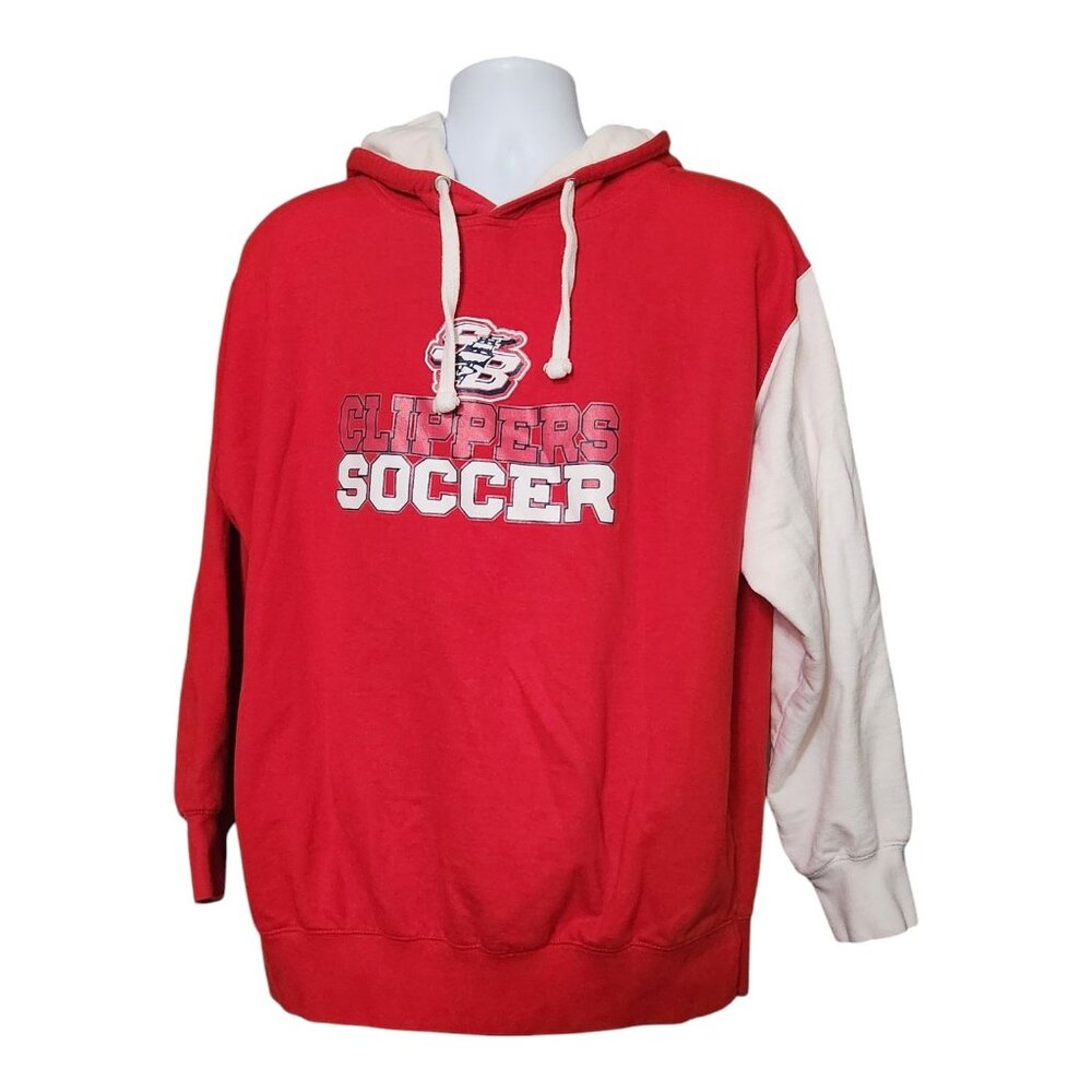 Clippers Soccer XL‎ Cotton Blend Hoodie Pullover